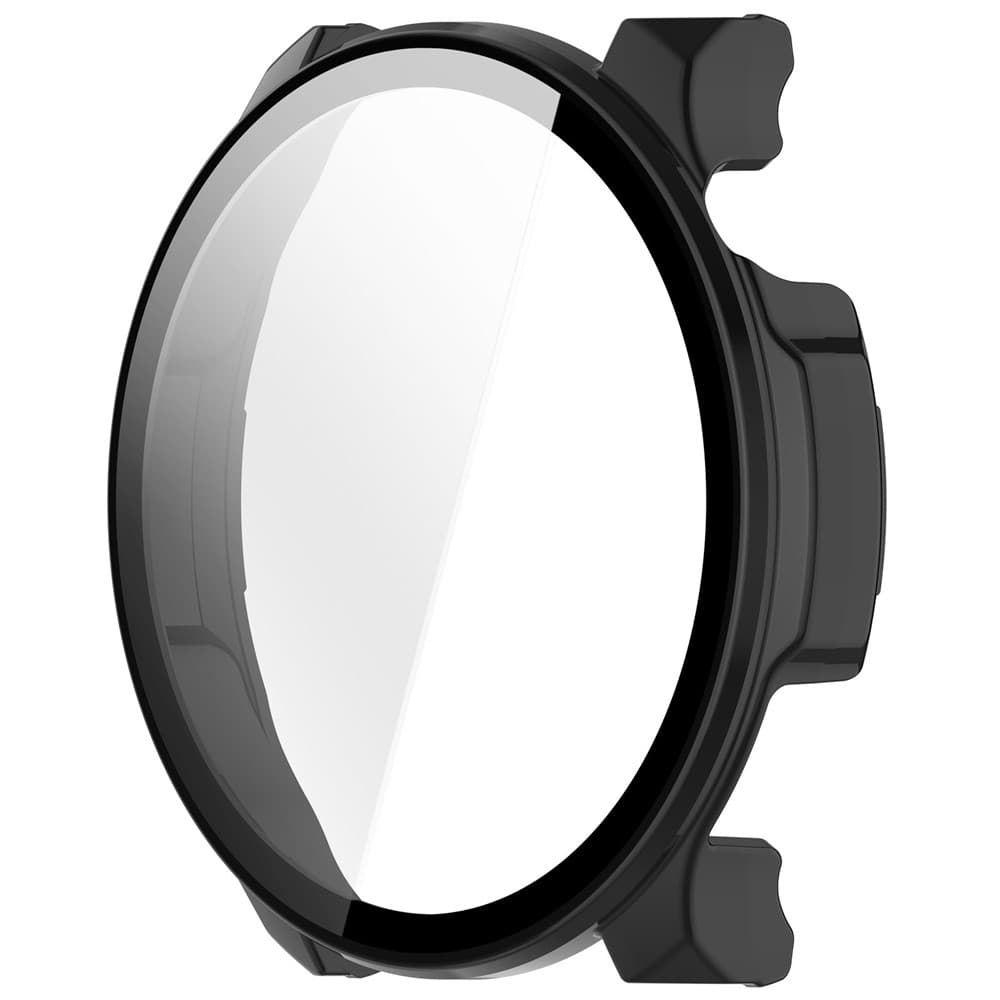 PC FULL COVER Carcasă de plastic cu sticlă pentru Xiaomi Amazfit Balance 2 negru