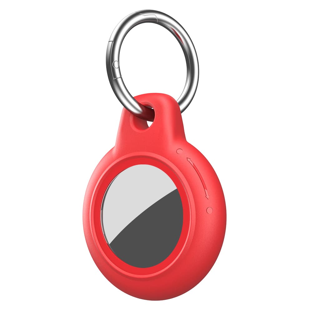 AQUA GUARD Husă impermeabilă pentru Apple AirTag roșu