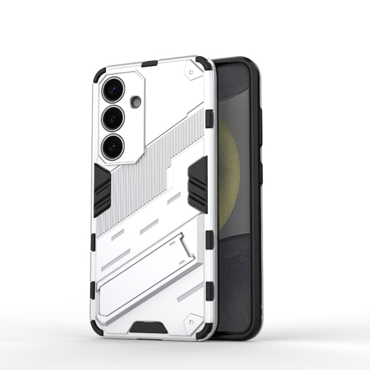 BIB Husă de protecție pentru Samsung Galaxy S25 5G alb