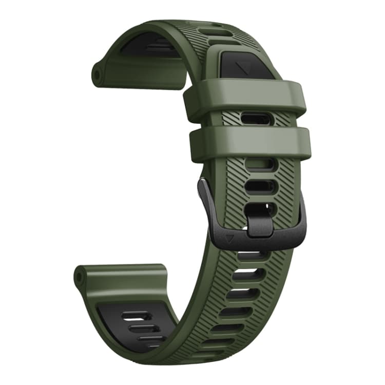 SPORTY Curea de schimb din silicon pentru Garmin Forerunner 965 verde