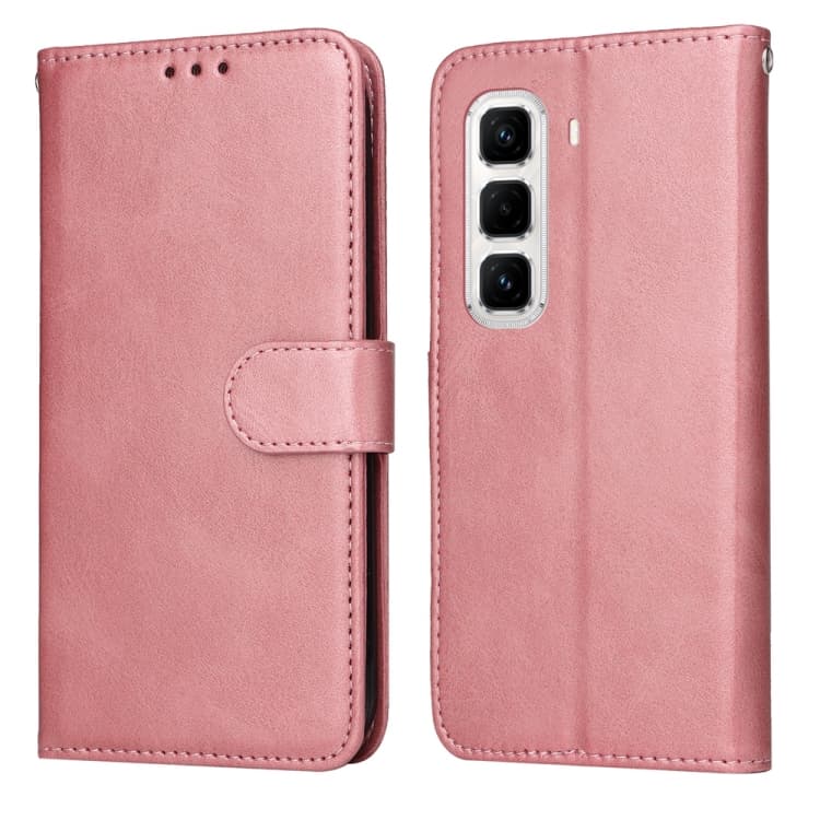 SMOOTH Husă portofel pentru Infinix Hot 50 Pro+ roz