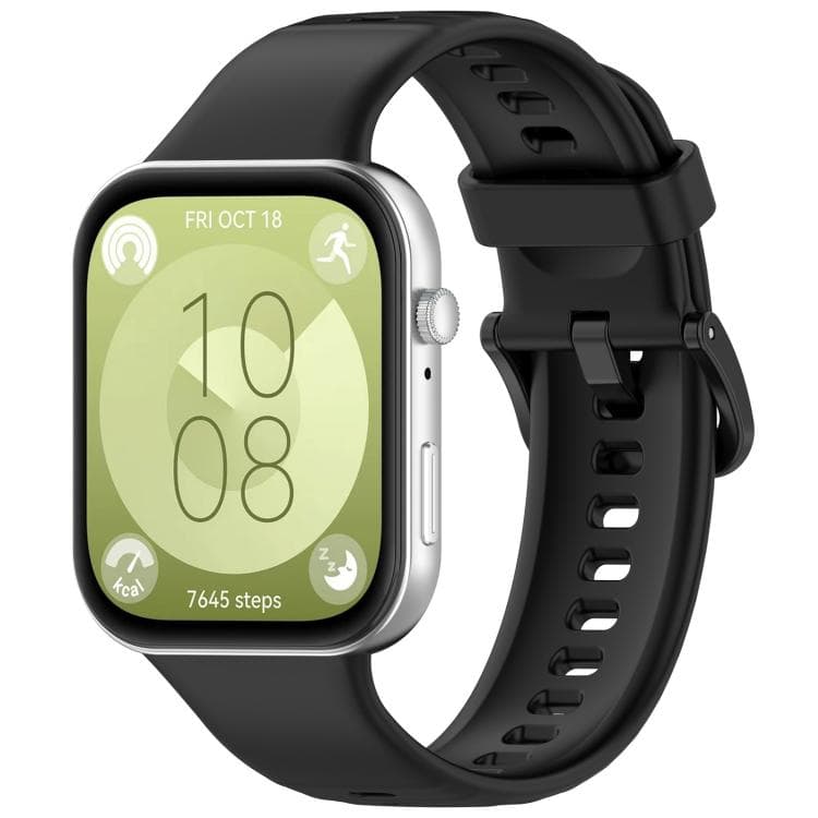SILICONE Curea de schimb pentru Huawei Watch Fit 4 / Fit 4 Pro / Fit 5 / Fit 5 Pro negru