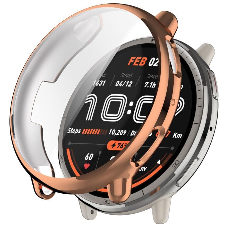 TPU FULL COVER Capac pentru Amazfit Active 2 ROSE GOLD