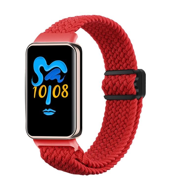 Brățară BRAIDED din nylon pentru Honor Band 10 / Honor Band 9, roșie