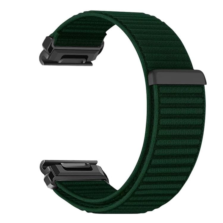 NYLON QUICK FIT Curelușă de schimb pentru Garmin - lățime 22mm verde închis