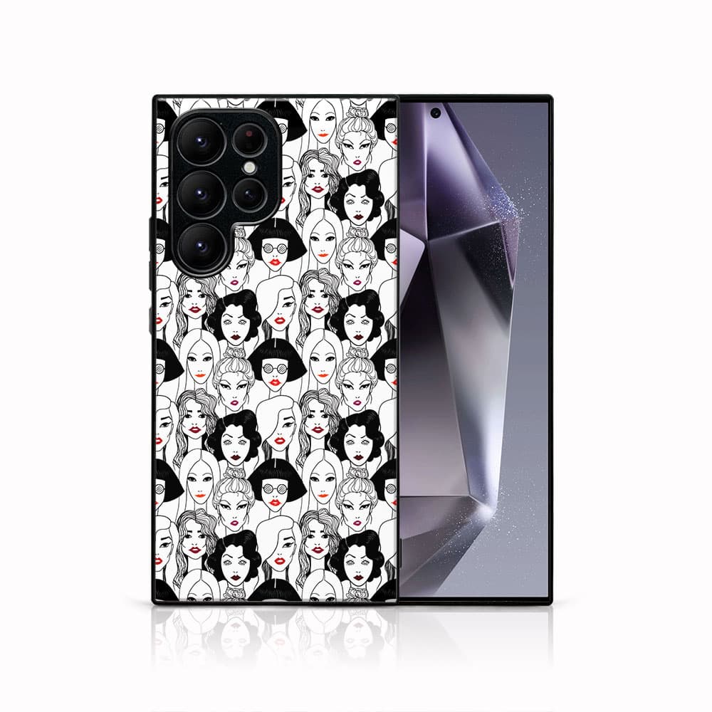 MY ART Husă de protecție pentru Samsung Galaxy S24 Ultra 5G LIPSTICK (174)