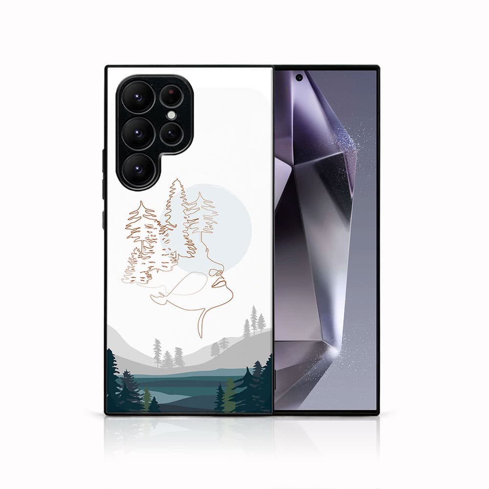 MY ART Husă de protecție pentru Samsung Galaxy S24 Ultra 5G LAKE (192)