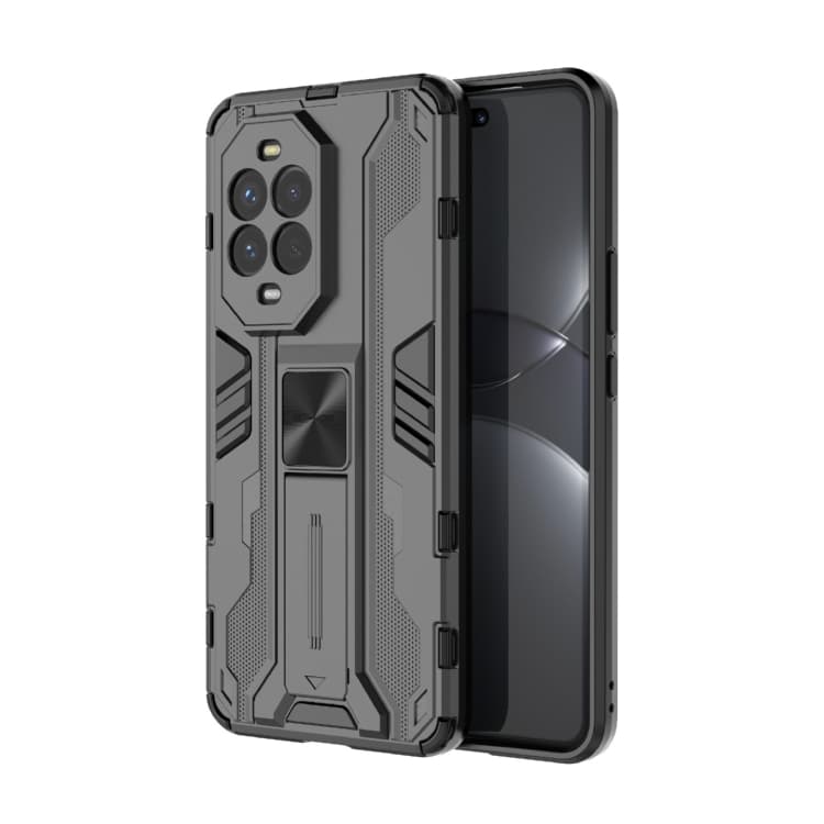 SUPERSONIC Husă de protecție cu suport pentru Huawei Nova 13 Pro negru