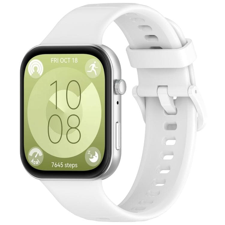 SILICONE Curea înlocuibilă pentru Huawei Watch Fit 4 / Fit 4 Pro / Fit 5 / Fit 5 Pro albă