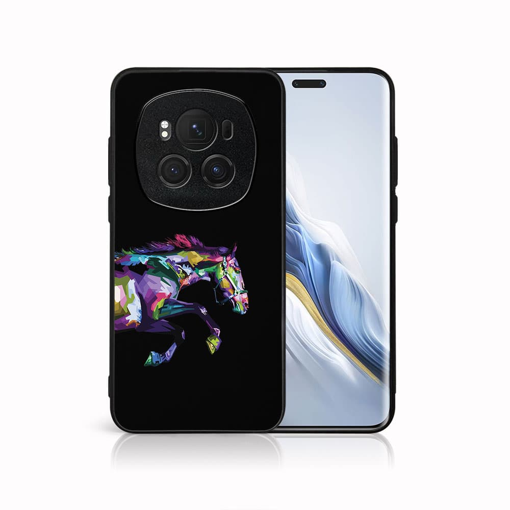 PROTEMIO MY ART Husă de protecție pentru Honor Magic6 Pro 5G HORSE (249)