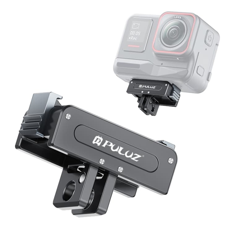 PULUZ Suport magnetic cu eliberare rapidă DJI Osmo Action 5 Pro / Action 4 / Action 3
