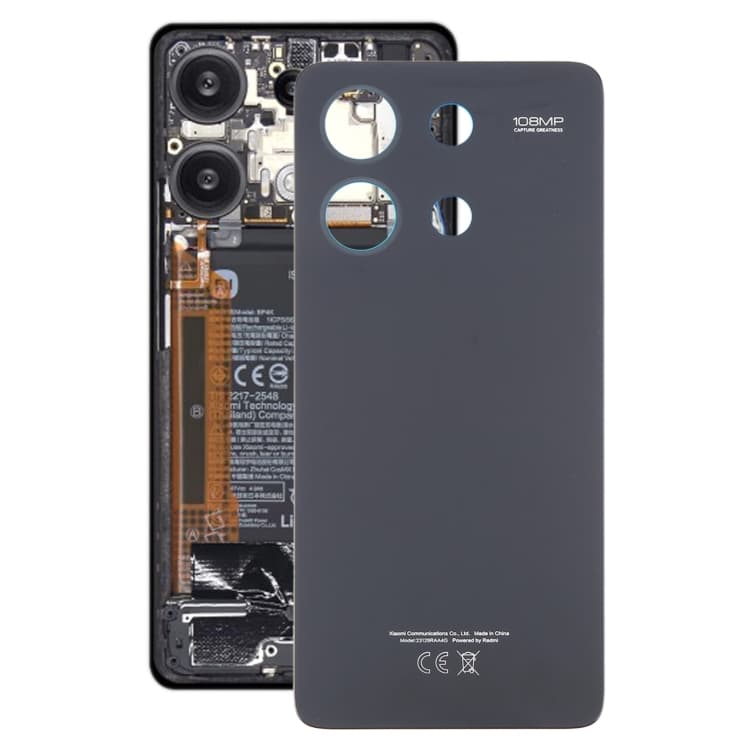 Capac baterie original pentru Xiaomi Redmi Note 13 negru