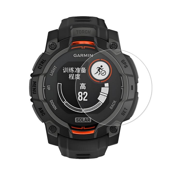 ENKAY Sticlă călită pentru ceas Garmin Instinct 3 AMOLED / Solar / E 45mm