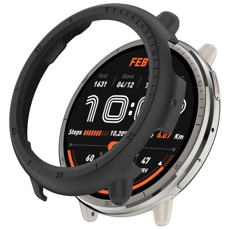 PC HALF CAPAC Capac din plastic Amazfit Active 2 negru