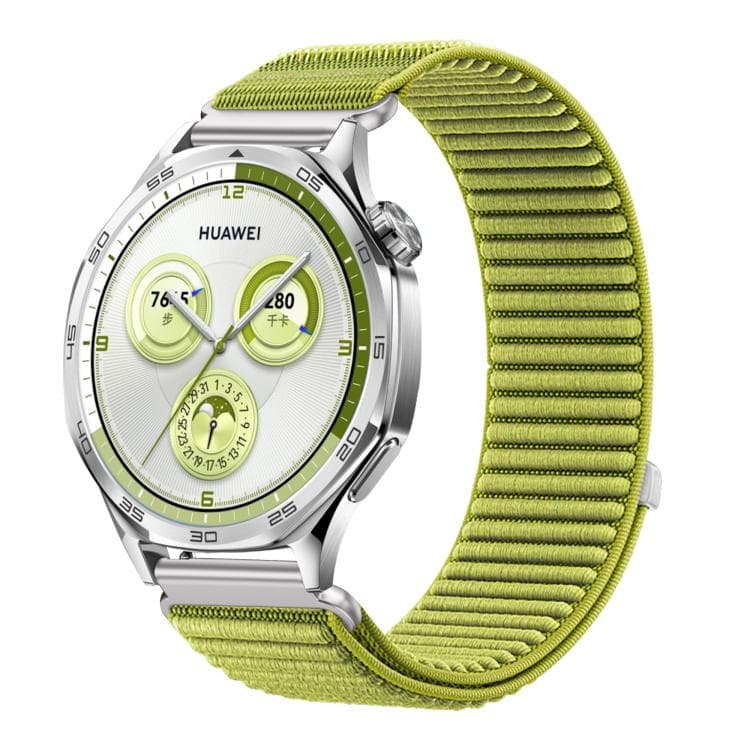 NYLON Curea universală pentru ceasuri inteligente - lățime 18mm verde deschis