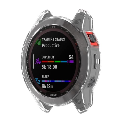 Husa de protectie TPU Garmin Fenix 7 transparenta
