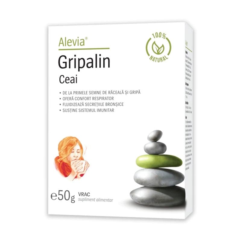 Ceai Gripalin, 50 g, Alevia