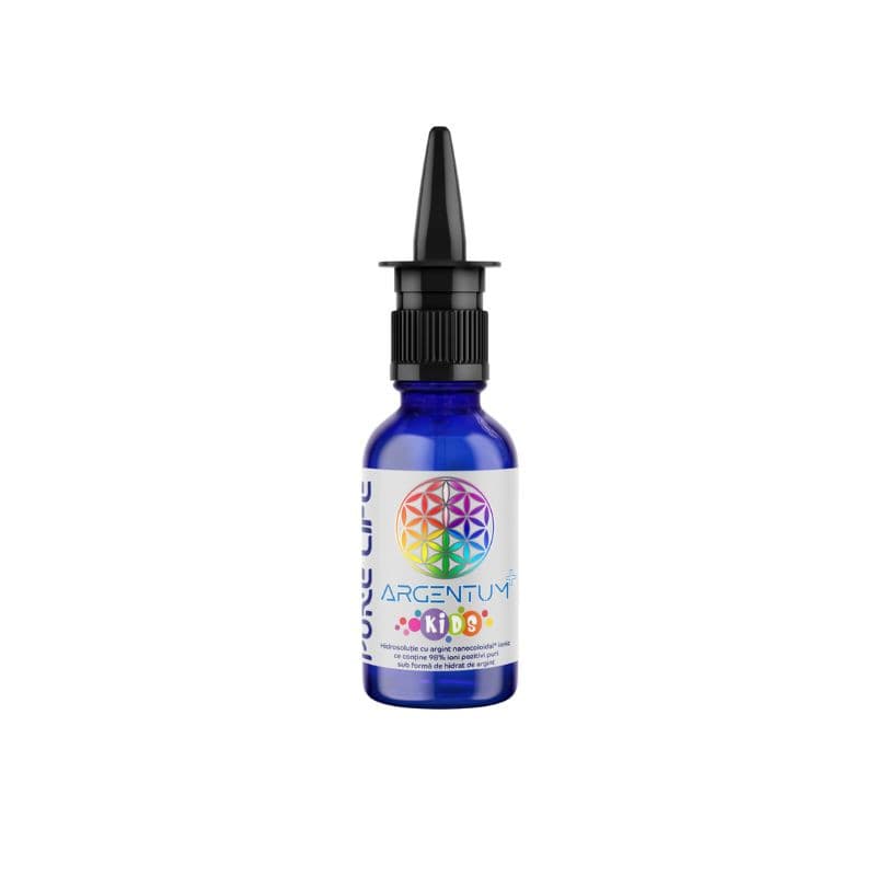Argint nanocoloidal Argentum+ Kids, 30 ml, Pure Life