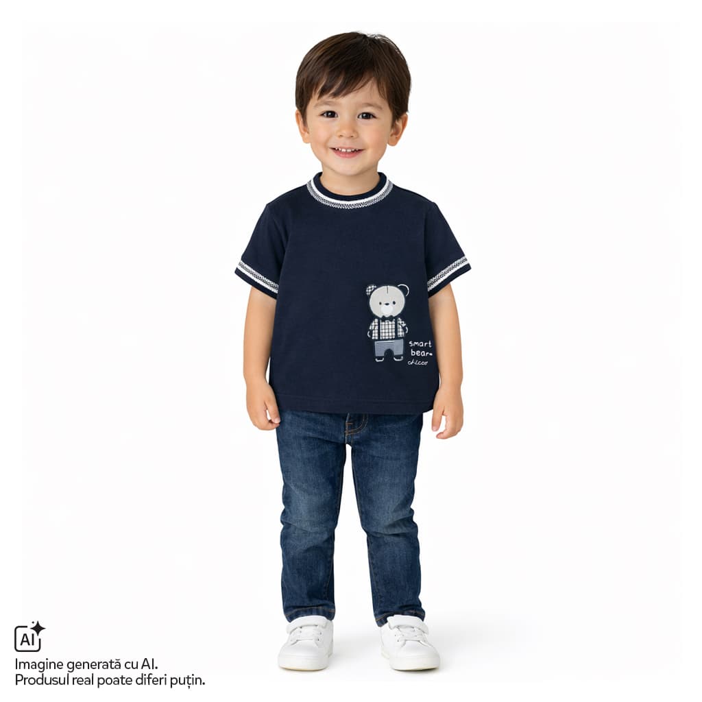 Tricou copii Chicco, Albastru, 01711-70MFCO