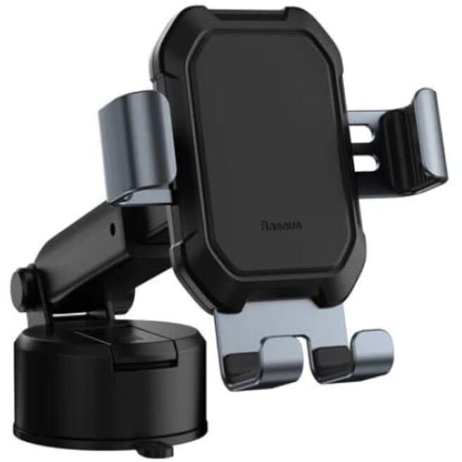 Suport auto Baseus Tank Gravity, cu ventuza, Negru