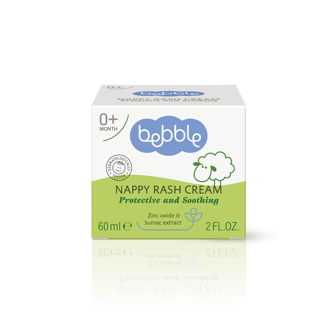 Bebble Crema pentru fundulet rosu, 60 ml