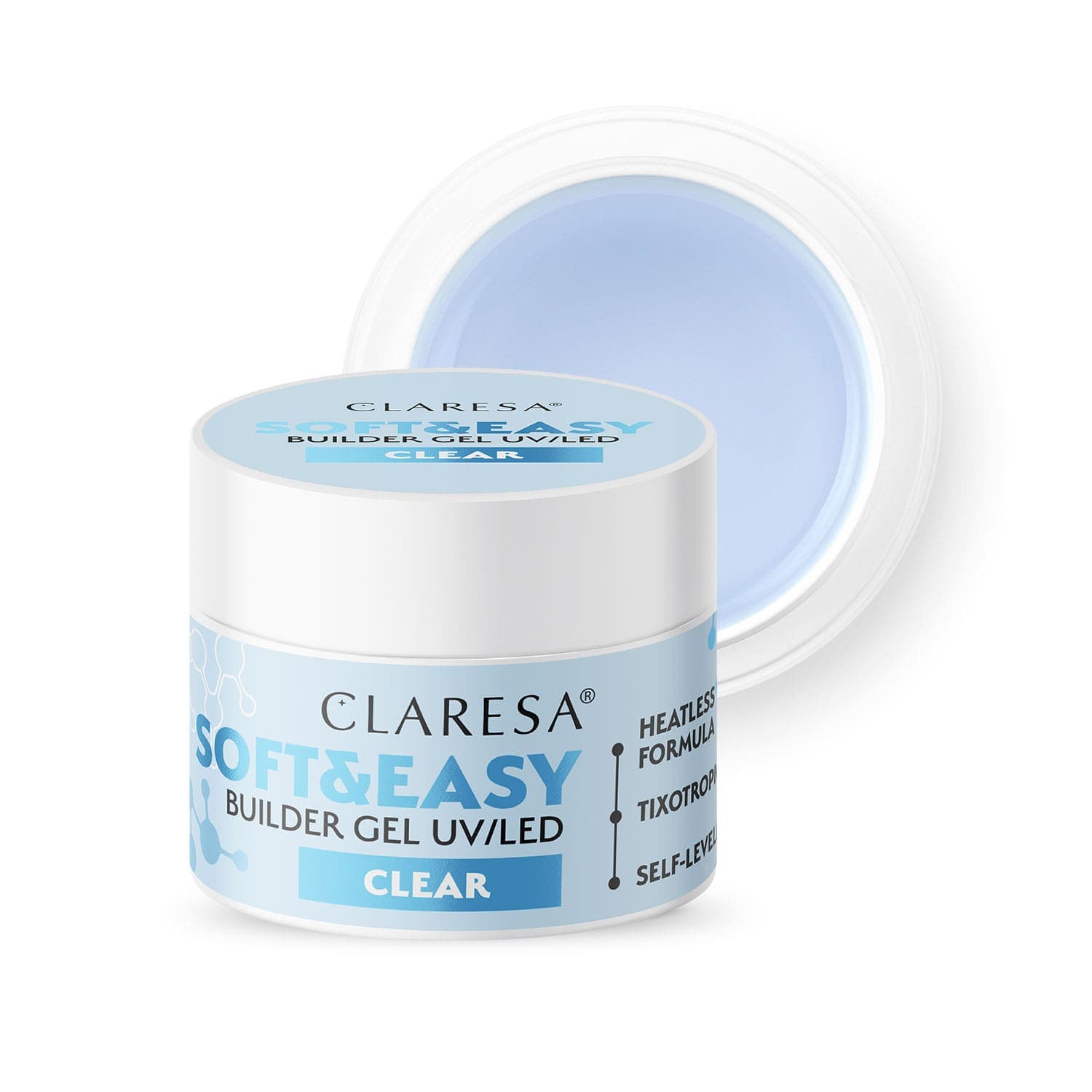 Claresa Soft & Easy Clear Builder Gel 90g