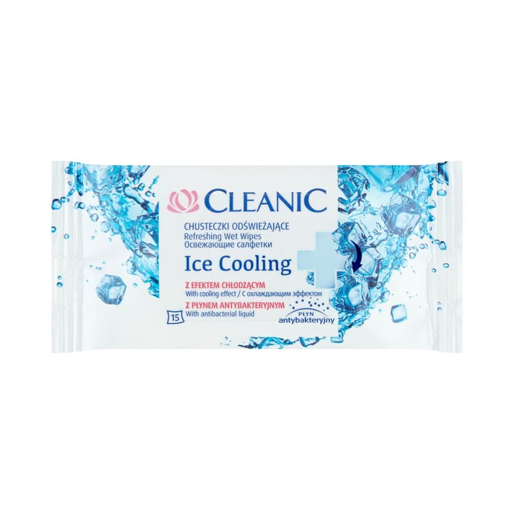 Cleanic Ice Șervețele răcoritoare răcoritoare 15 buc