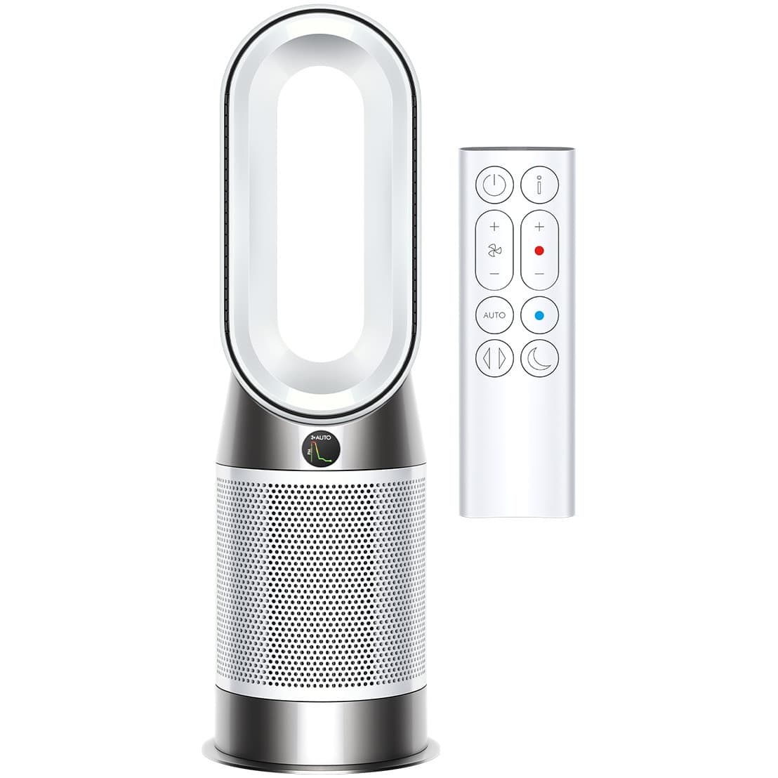 Purificator de aer 2in1 Dyson Purifier Hot+Cool HP1 544826-01, Incalzire/Racire, 50 W, 30 m2, 287 l/s, 10 viteze, Air Multiplier™, Wi-Fi, Bluetooth,