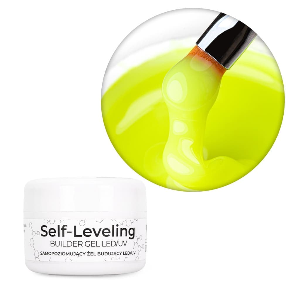 Gel UV Constructie Autonivelant NTN Premium- Yellow 15gr - NTN-B15