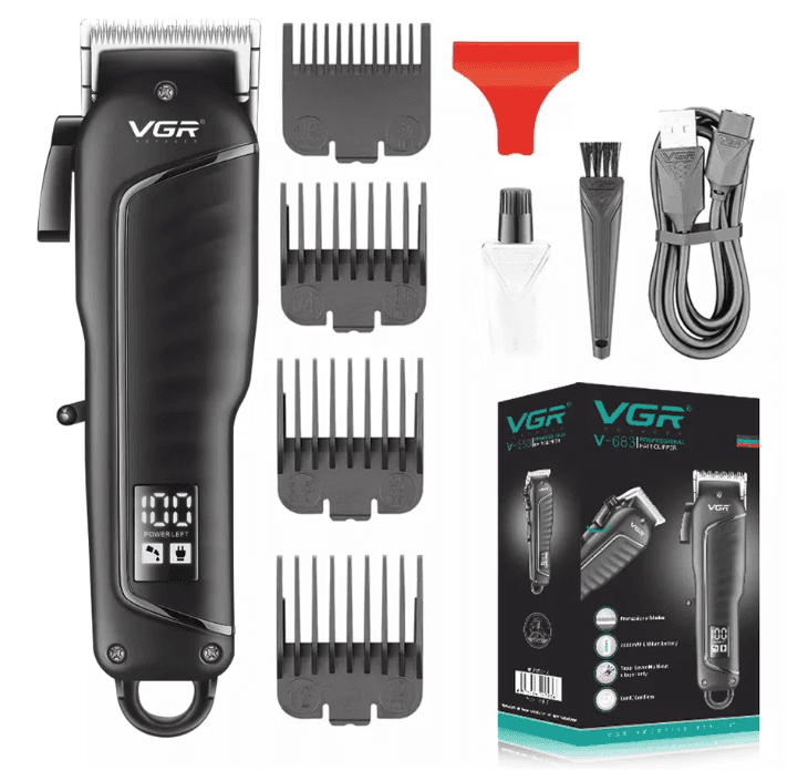 Aparat profesional de tuns VGR V-683 cu incarcare USB MD