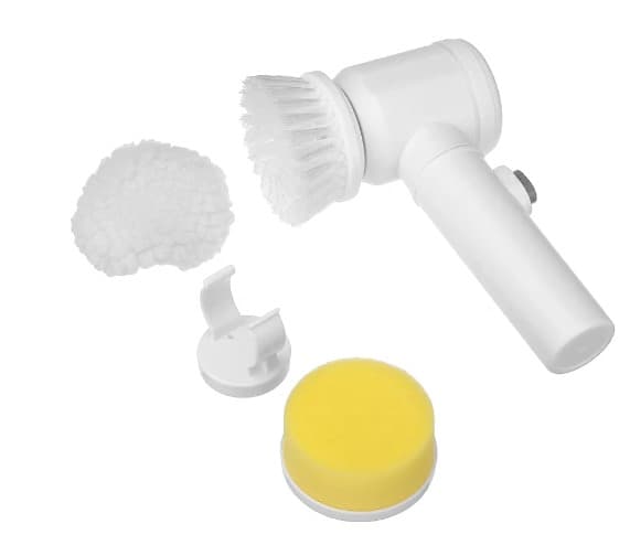 Perie electrica 5 in 1 pentru Curatenie Alba AM