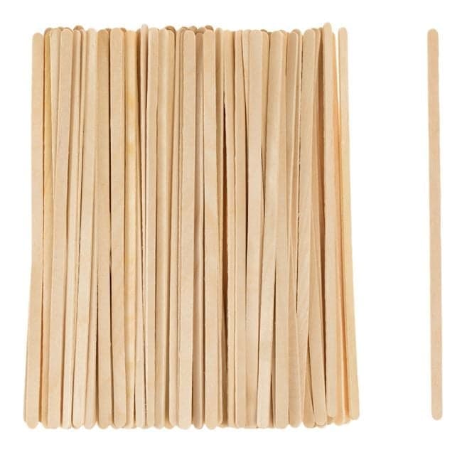 Betisoare natur pentru lucru manual,19x0.5 cm, 100 bucati set