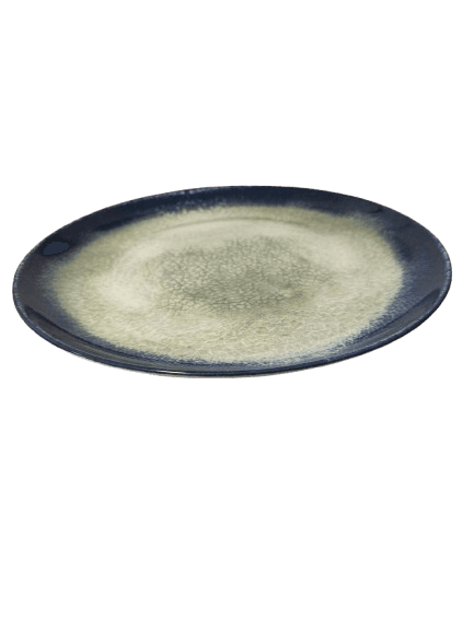 Farfurie tip platou intinsa pentru servire,ceramica,albastru, model Lago, 31 cm
