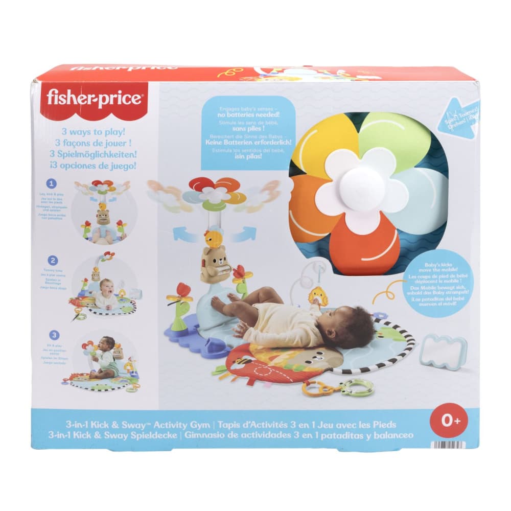FISHER PRICE SALTELUTA DE GIMNASTICA 3 IN1