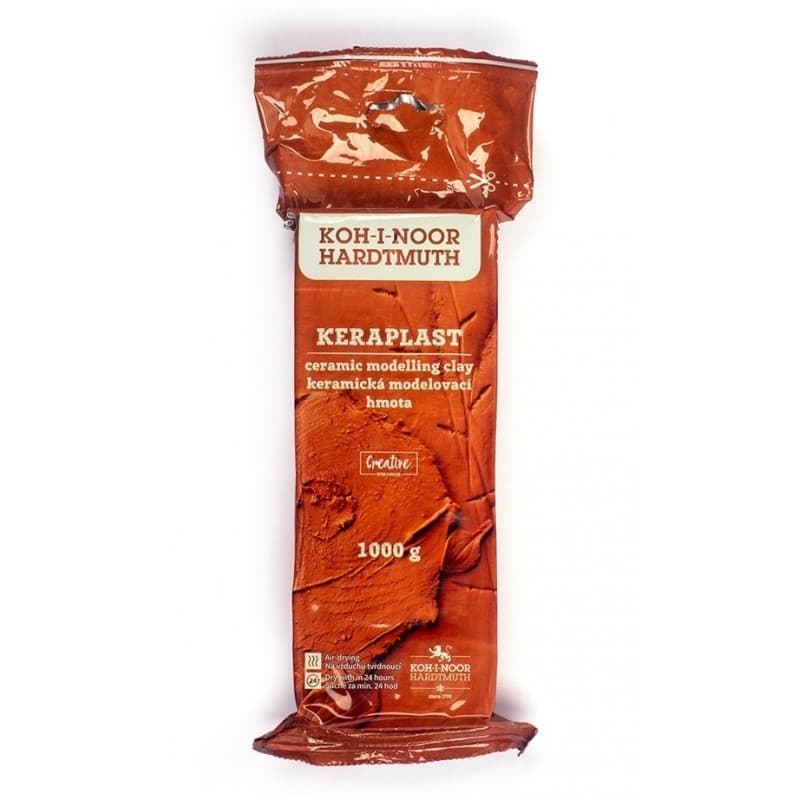 Lut pentru modelat,teracota,1 kg