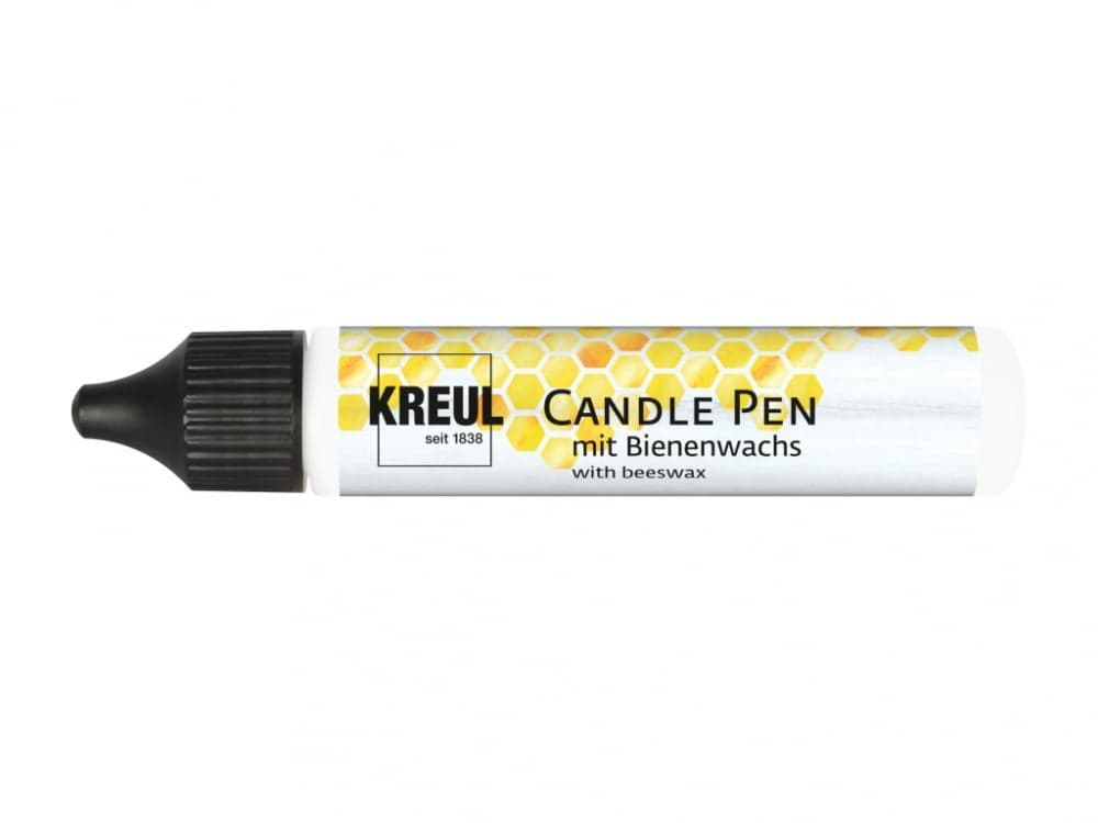 Marker cu ceara lichida pentru decorat lumanari,varf fin, diverse culori, 29 ml