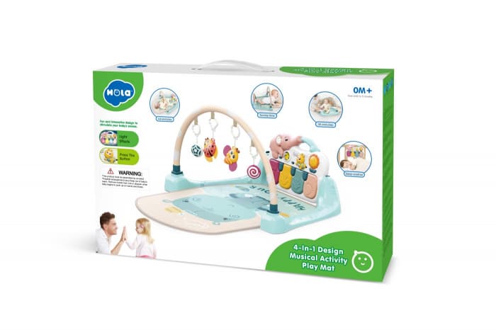 Salteluta de Joaca Interactiva pentru Bebelusi 4 in 1