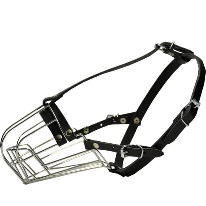 Botnita pentru caini metal MILAN NR 5 Ciobanesc Mic 10(L)x9(l)x10.5(h)cm
