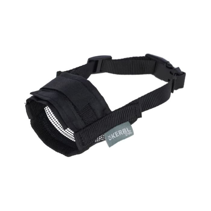 KERBL botnita nylon pentru caini ajustabila XXL L 11CM FI 22-30CM