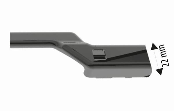 Lamela stergator fata (2 buc) ExactFit 650 450mm potrivit MERCEDES CITAN TOURER (W420), CITAN MINIVAN (W420); ALFA ROMEO STELVIO; AUDI A1, A3; BMW 5