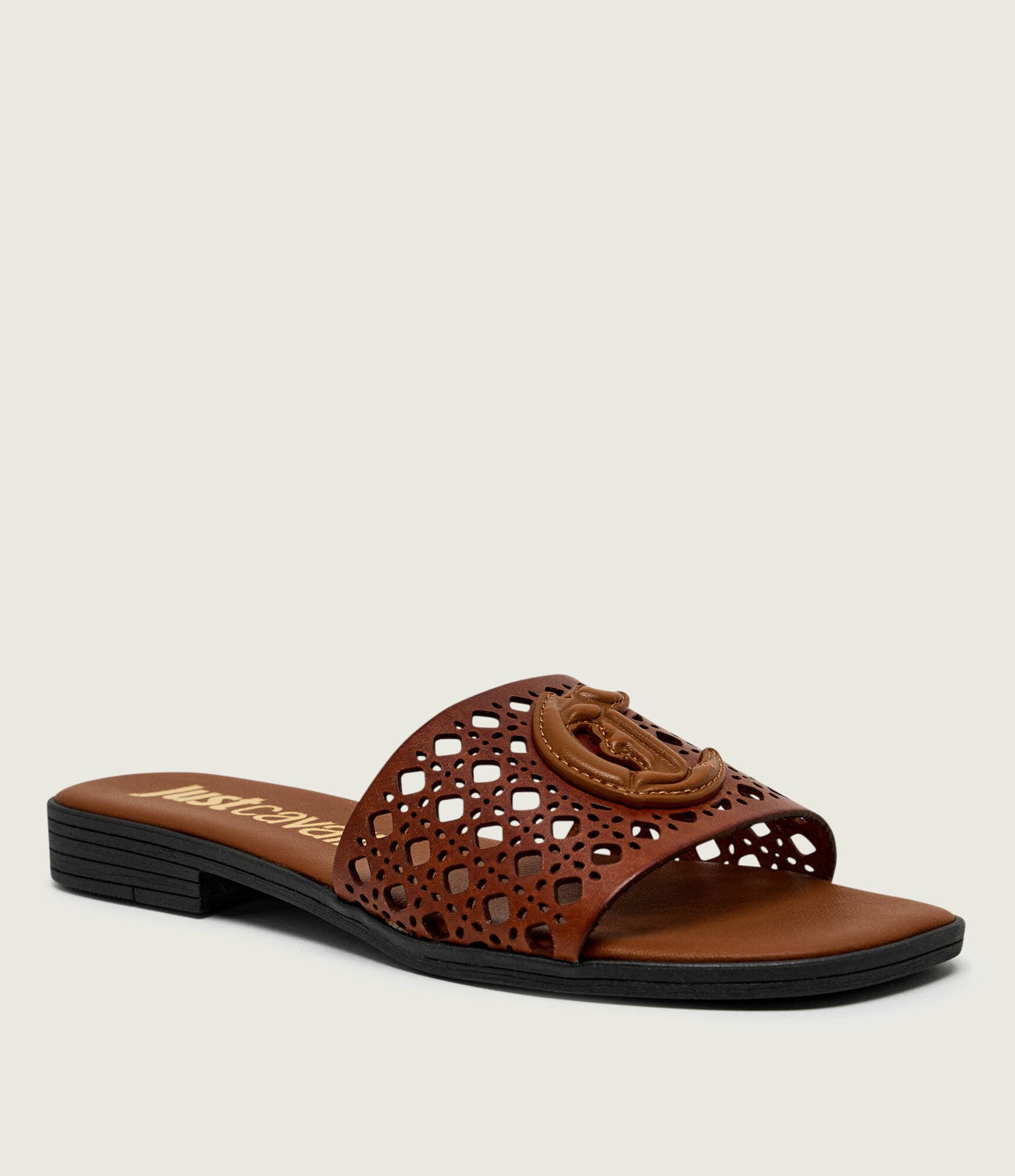 Just Cavalli De piele șlapi FONDO ELISIE