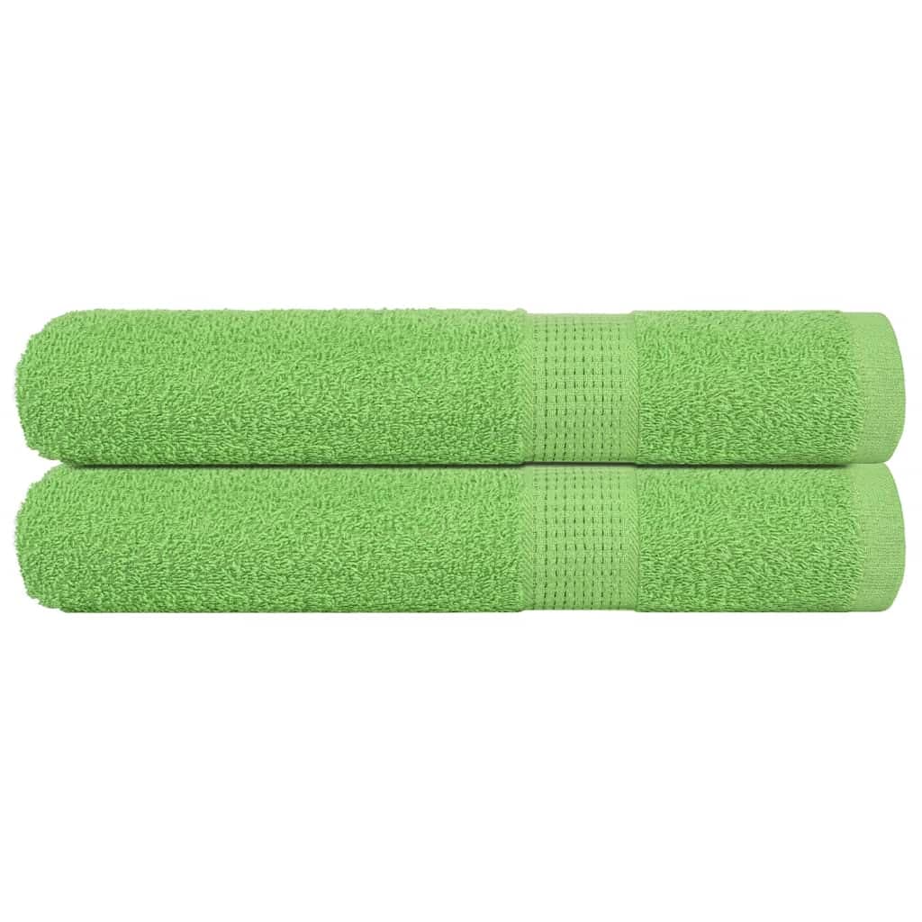 Gossi prosoape sauna 2 buc verde mar 80x200 cm 360 g/m2 100% bumbac