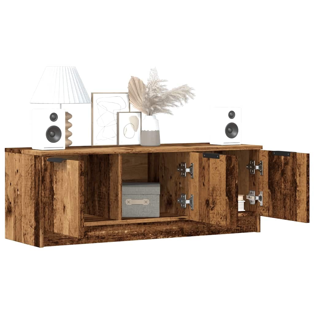 Gossi dulap tv lemn vechi 102x35x36,5 cm lemn prelucrat