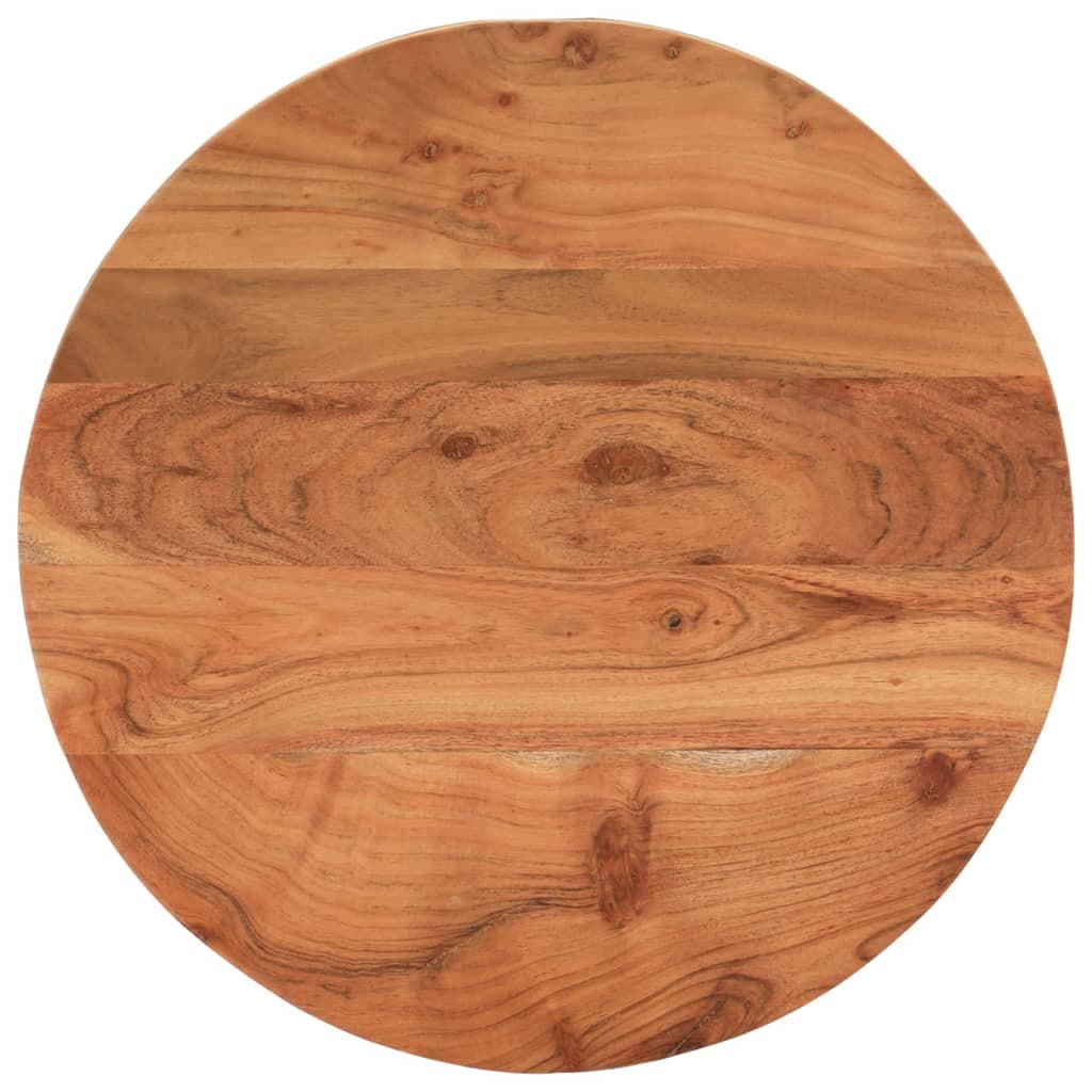 Gossi blat de masa rotund, Ø40x3,8 cm, lemn masiv de acacia