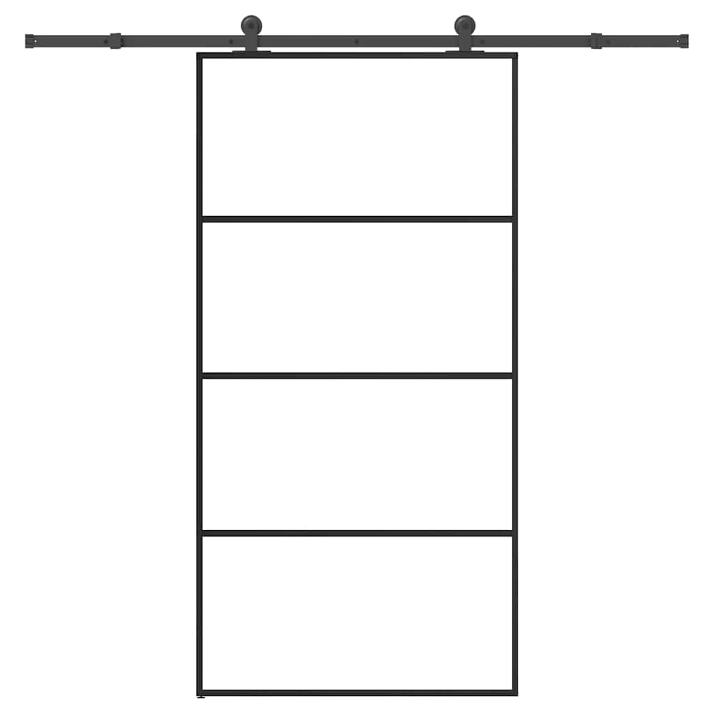 Gossi usa glisanta cu set feronerie 102,5x205 cm sticla esg/aluminiu