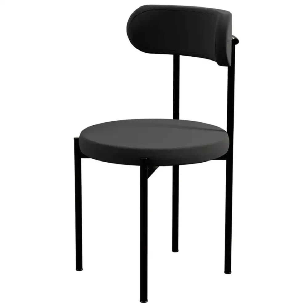 Scaun Onita, metal, negru