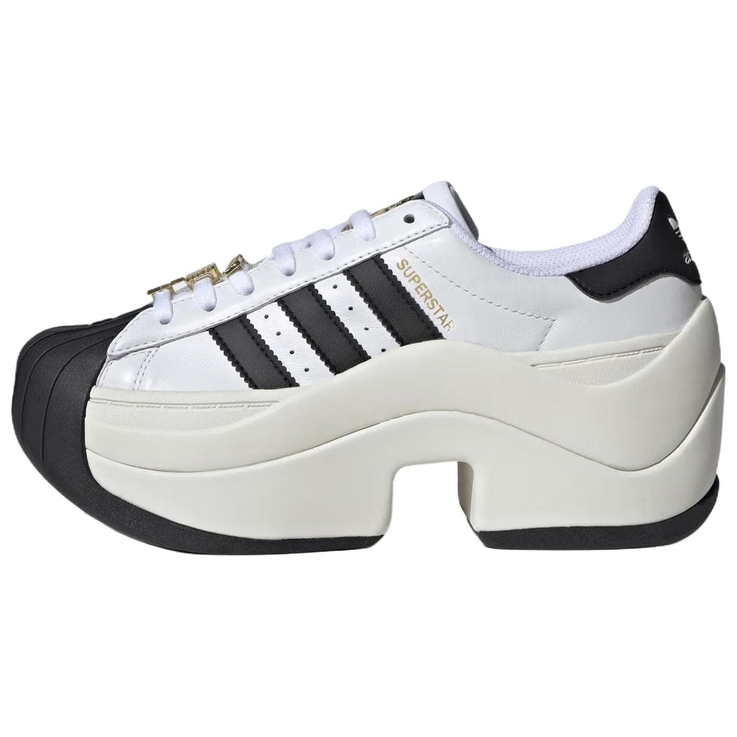 Adidas Originals Superstar Classic Adidași Confortabili pentru Stilul de Viață Adidași Unisex Negru Alb JR9895 cm