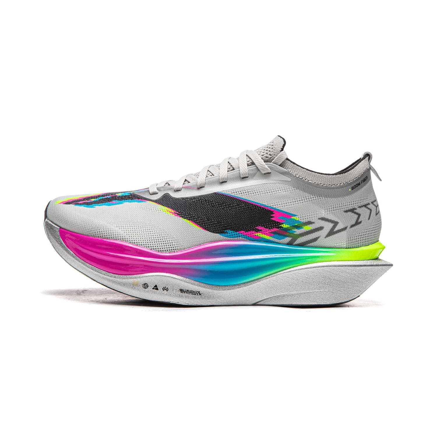 Li Ning Feidian 6 ELITE Amortizare Rezistent la Alunecare Rezistent la Abraziune Rebound Pantofi de Alergare cu Top Jos Placă de Carbon Unisex