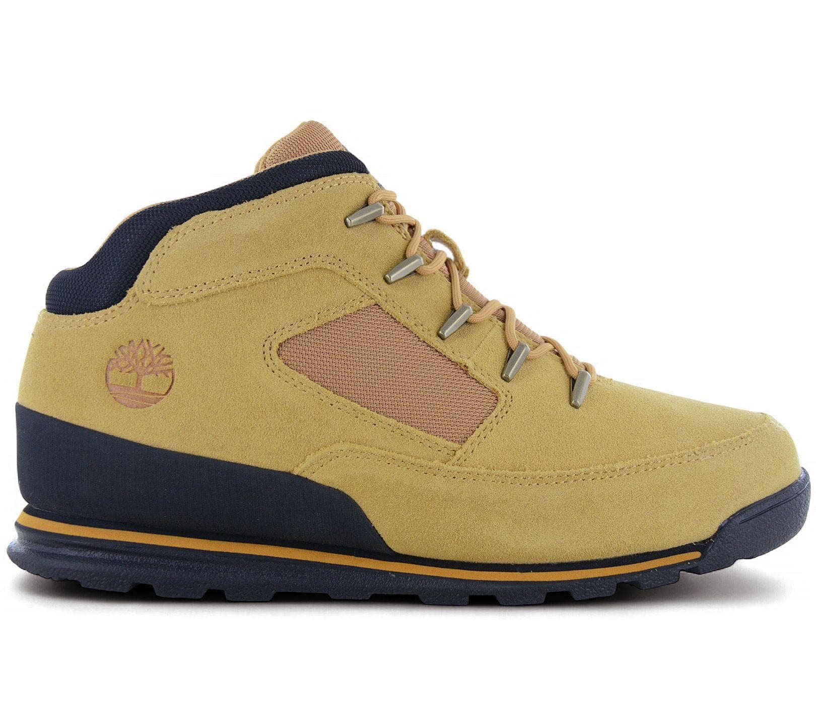 Timberland Euro Rock Mid Boot - Herren Winter Schuhe Stiefel Leder Wheat TB0A2H5A-231 ORIGINAL 44.5 galben