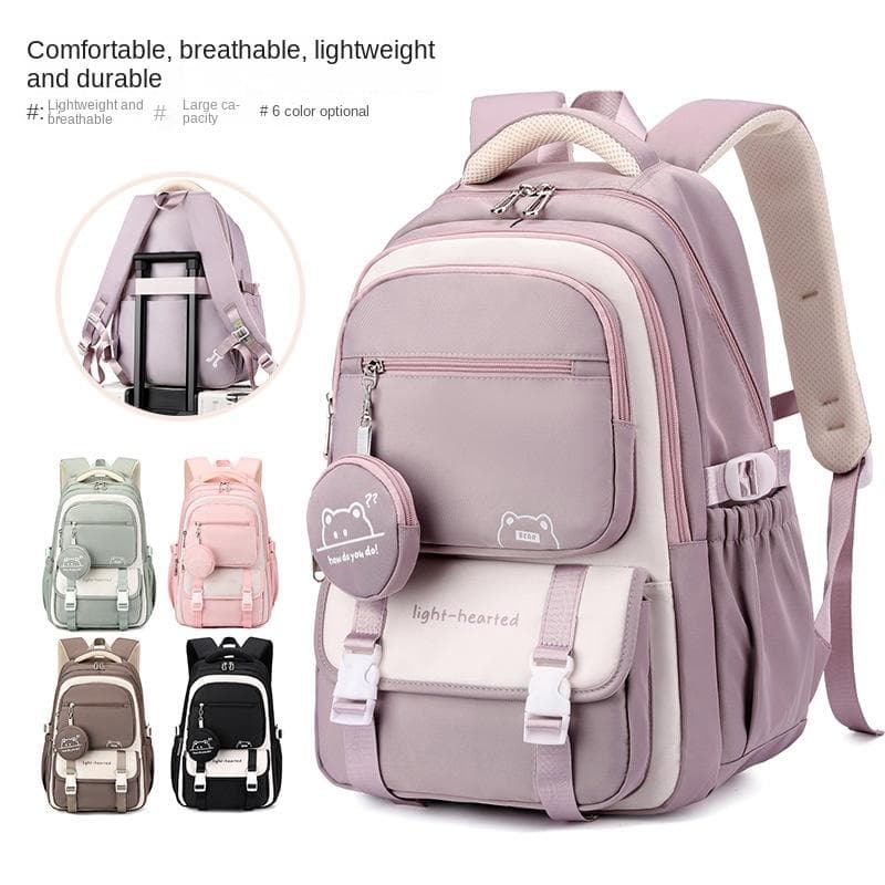 Rucsac școlar la modă pentru fete, ghiozdane școlare pentru adolescenți, rucsac casual de călătorie pentru laptop, geantă de cărți, ghiozdan